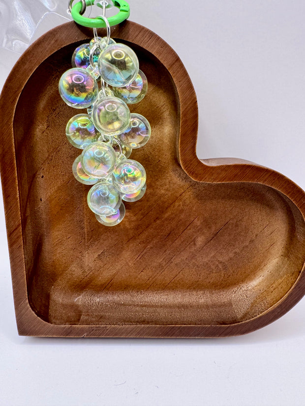 Clear Grape Keychain