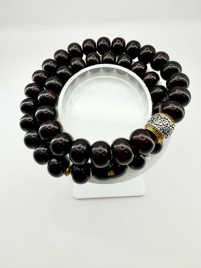 Bodhi Darkest Cherry Double Bangle