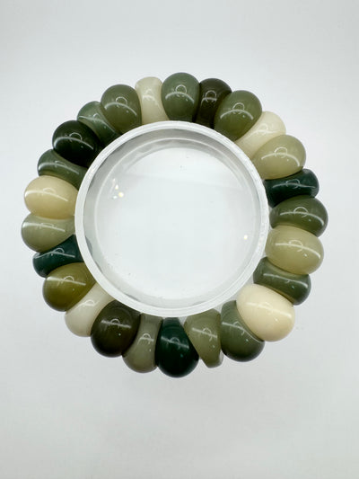 Bodhi Garlic Green Bangle