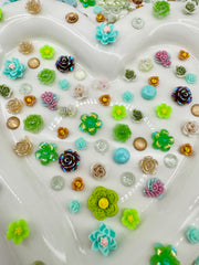 Secret Garden Nail Charms