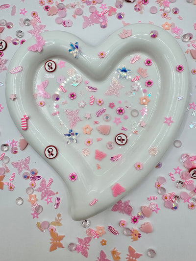 Pink Ribbon Cancer Charms