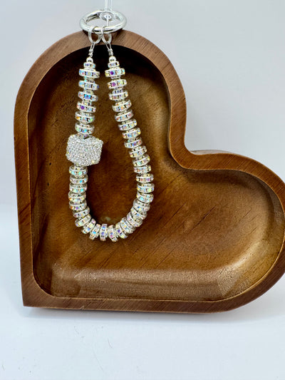 Bling Glass Keychain