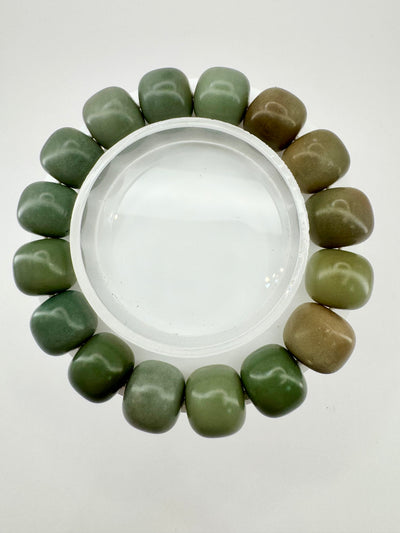 Bodhi Large Green Bangle